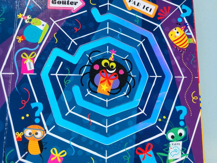 Livre animé à toucher 🕸 Un goûter chez l'araignée 🕷 - photo numéro 13