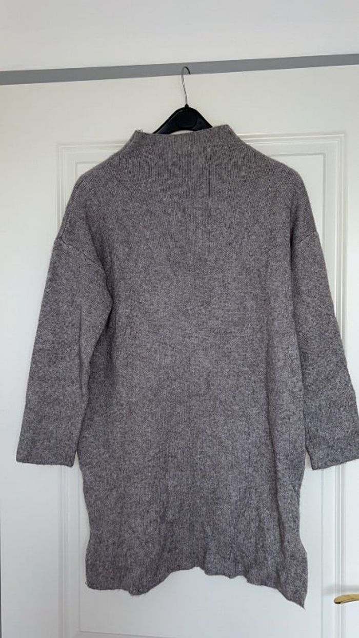 Robe pull grise femme taille unique Only Fashion
