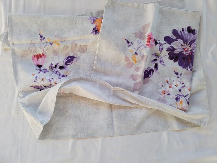 Taies d'oreiller coton 60 x 60 cm - photo numéro 3