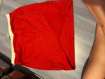 Mini jupe rouge