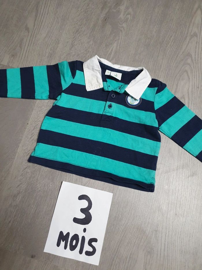 Maillot t-shirt polo 3mois