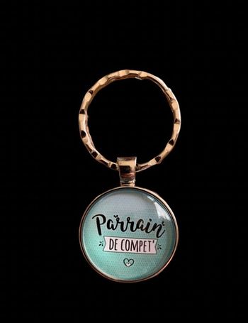 Porte-clés « parrain de compet’ »