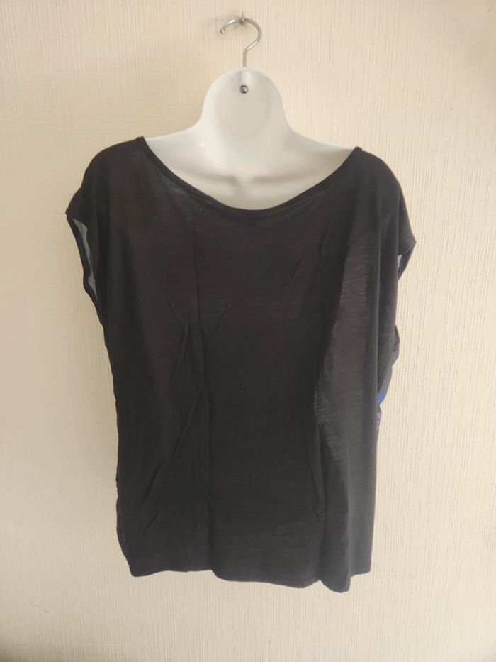 Blouse sans manches motif félin yeux bleus Pimkie S - photo numéro 7
