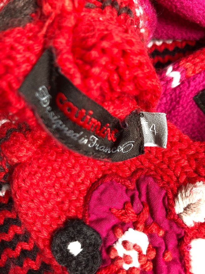 Ensemble bonnet, écharpe et moufles en laine et micro polaire Catimini T-2/3 ans - photo numéro 6