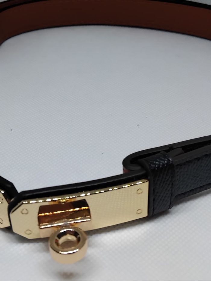 Ceinture hermes en cuir 105cm - photo numéro 3