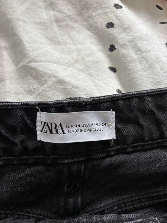 Pantalon en jean Zara - photo numéro 3