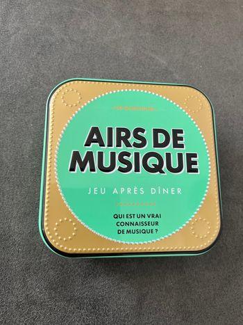Jeu ambiance après dîner airs de musique hema
