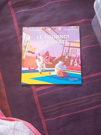 Livre macdo collection "esprit sportif " le tournoi de karaté
