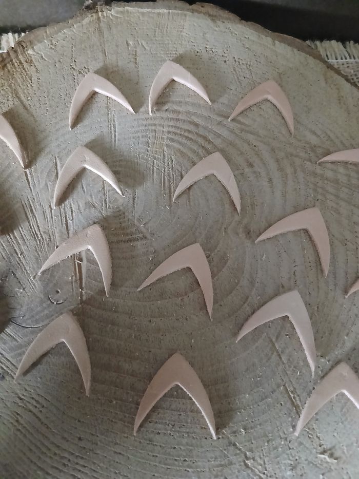 Lot de 21 formes en cuir pour créations de bijoux - photo numéro 2