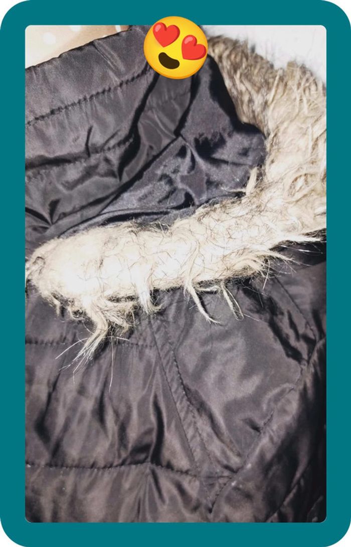 Manteau Casual noir, femme, taille L - photo numéro 7