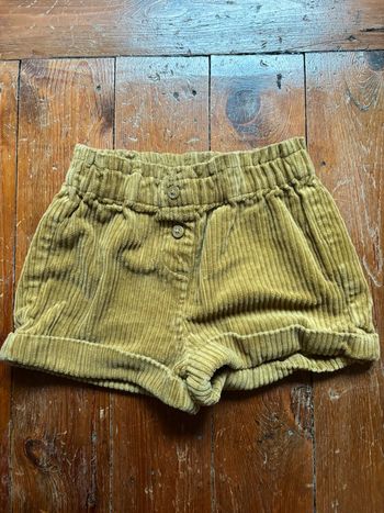 Short velour 24 mois