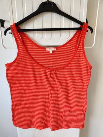 Débardeur orange etam 40 (FR)