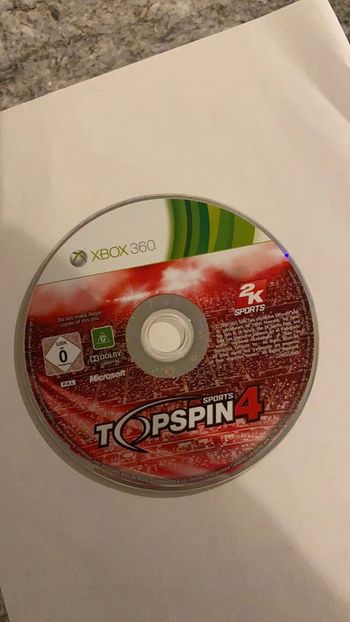 Topspin 4 Xbox 360