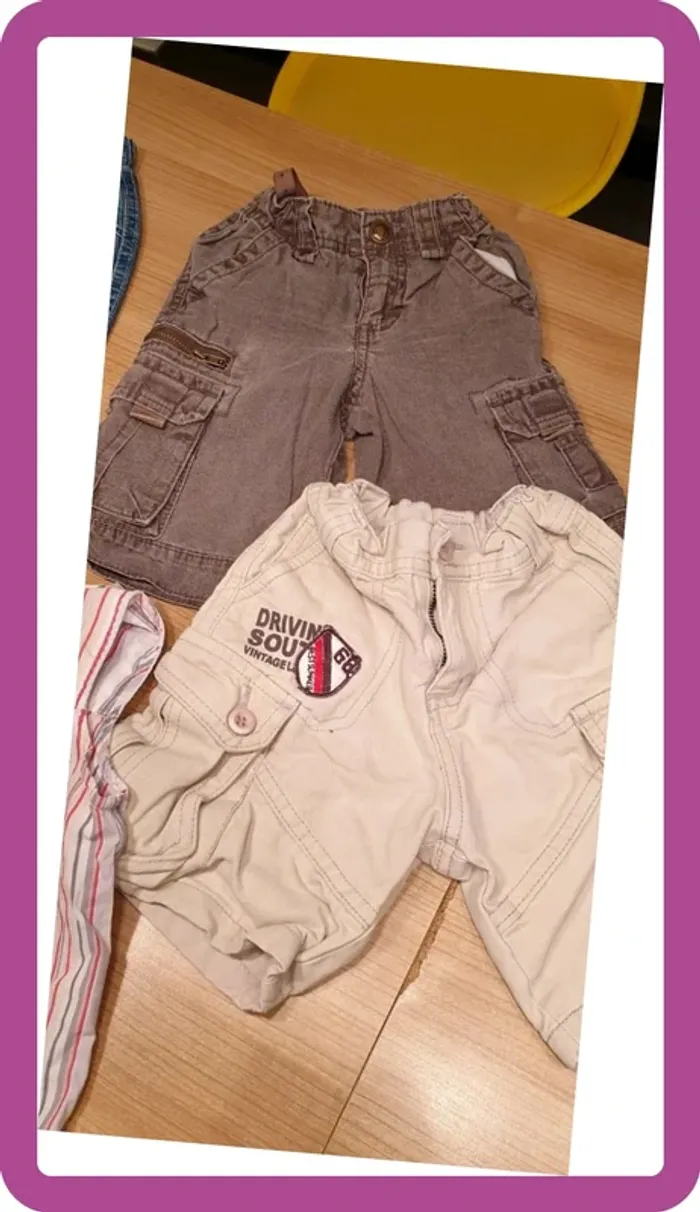 Lots 4 shorts et barboteuse 2 ans - photo numéro 4