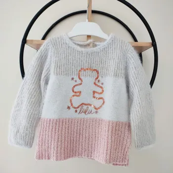 18 mois pull chaud lulu castagnette