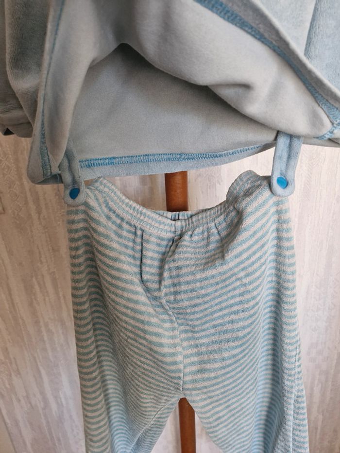 🎯 Ensemble pyjama garçon - Tissaia - Taille 3 ans - Coton/Polyester - photo numéro 11