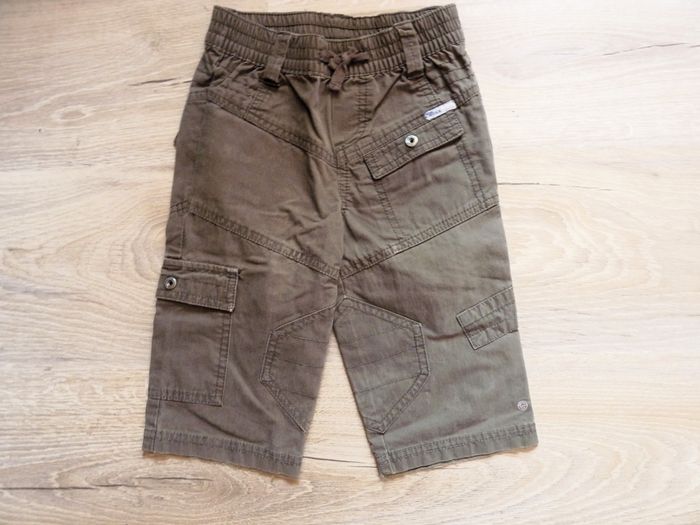 Pantalon bebe garçon Mexx cargo 12 Mois baggy kaki TBE