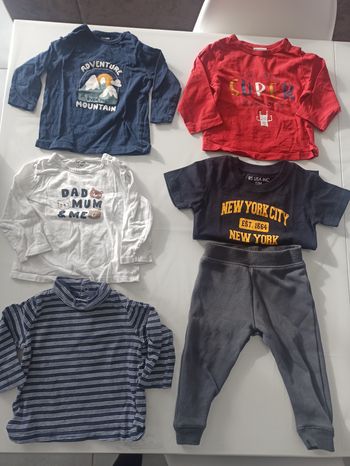 Lot vêtements 12 mois