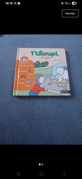 Livre tchoupi 