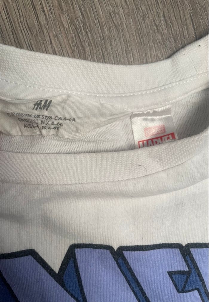 T-shirt h&M 5/6 ans 11O/116 centimètres - photo numéro 3
