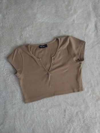 Top beige 36 femme