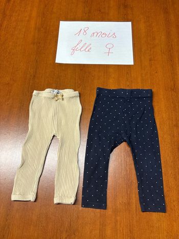 Lot de 2 leggings