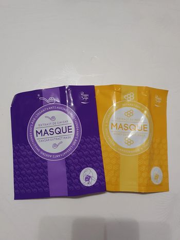 Lot de 3 masques Peggy sage