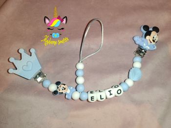 Attache doudou et tétine 