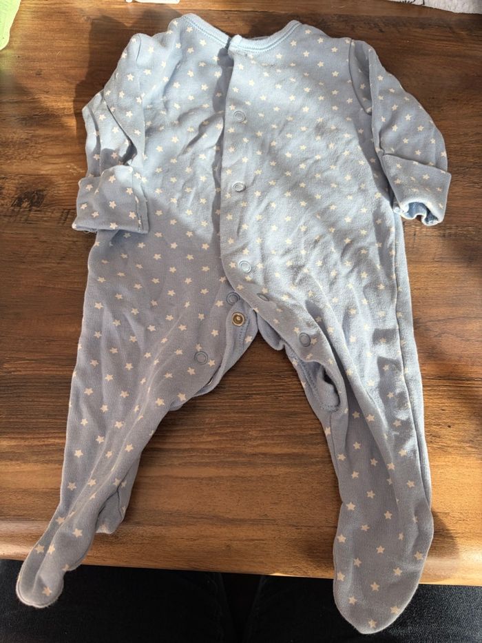 3 pyjamas manches longues 3 mois - photo numéro 3