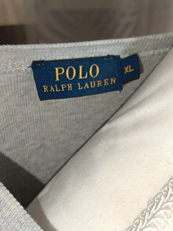 Pull Raph Lauren XL Gris - photo numéro 4