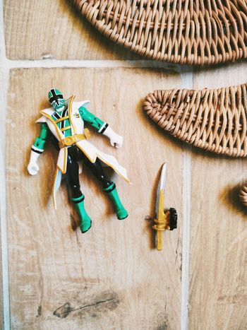 🙅 Power rangers Super Samurai figurine articulée du ranger vert avec son épée marque Bandai