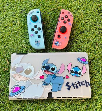 Coque de protection souple stitch Nintendo switch oled
