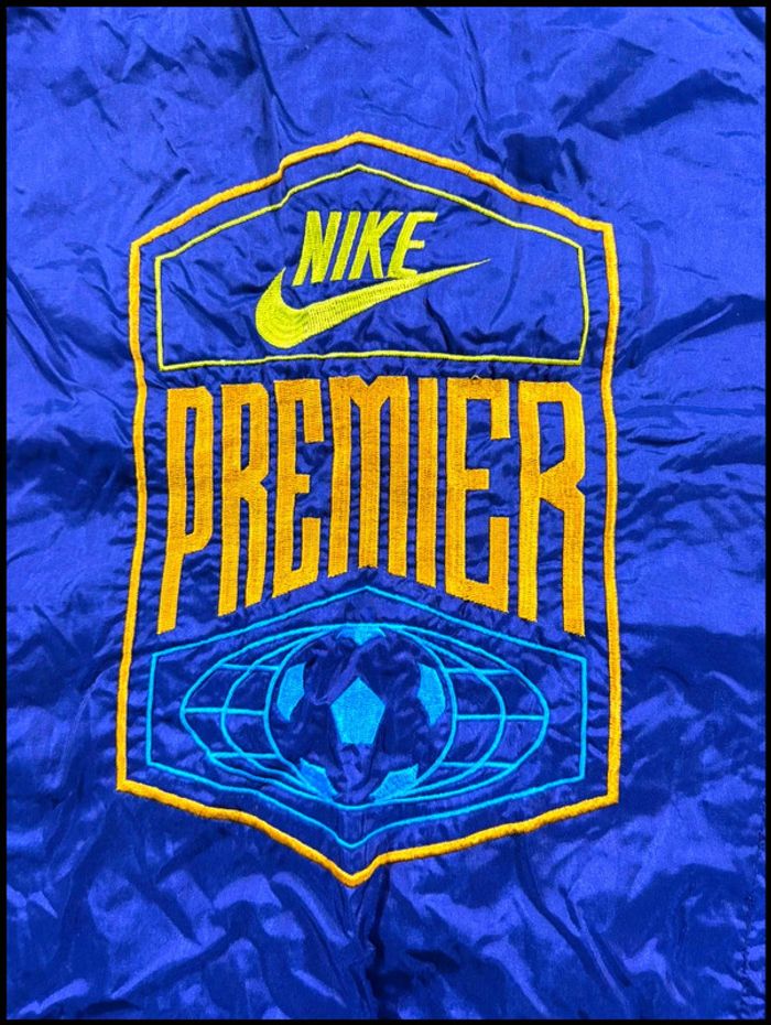 Nike Vintage 90’s Veste Taille L Violette bleu - photo numéro 8