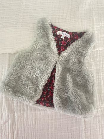 Gilet sans manches bébé 3 mois