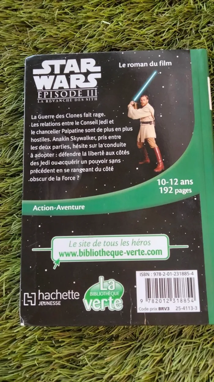 Lot de 3 livres Stars Wars ( bibliothèque verte ) - photo numéro 12