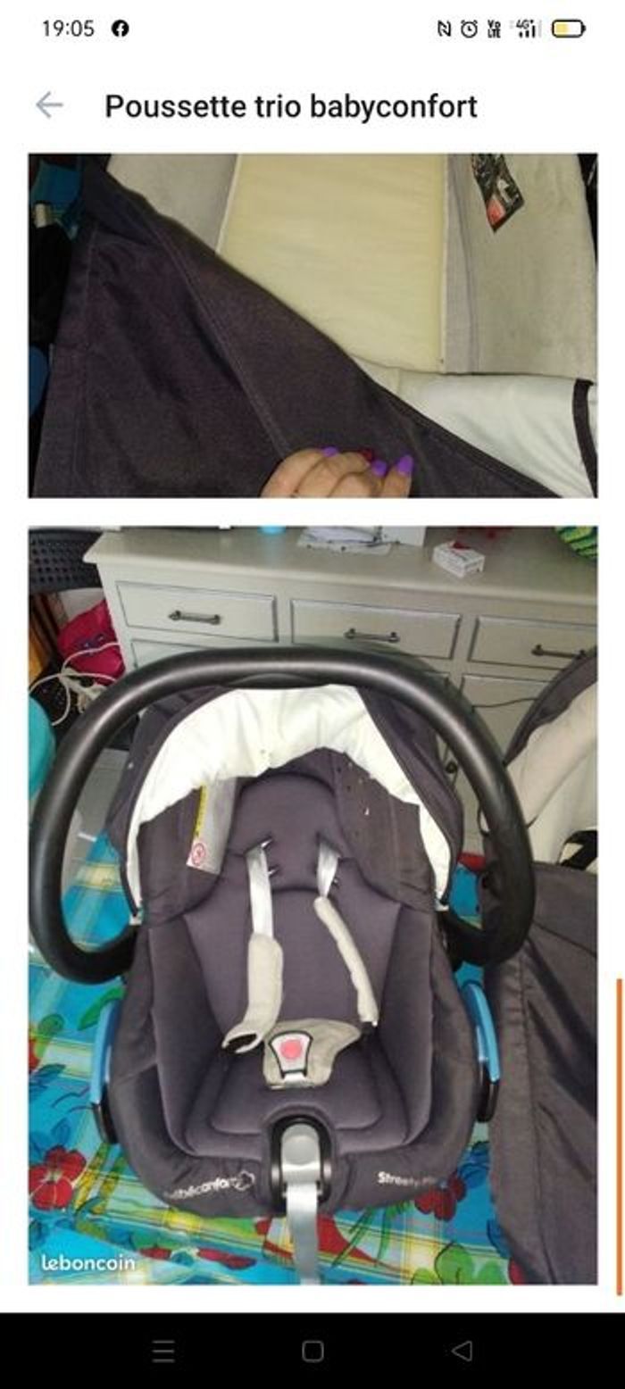 Poussette trio bébé confort - photo numéro 4