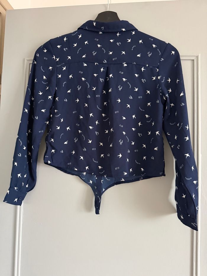 Blouse marine - photo numéro 4