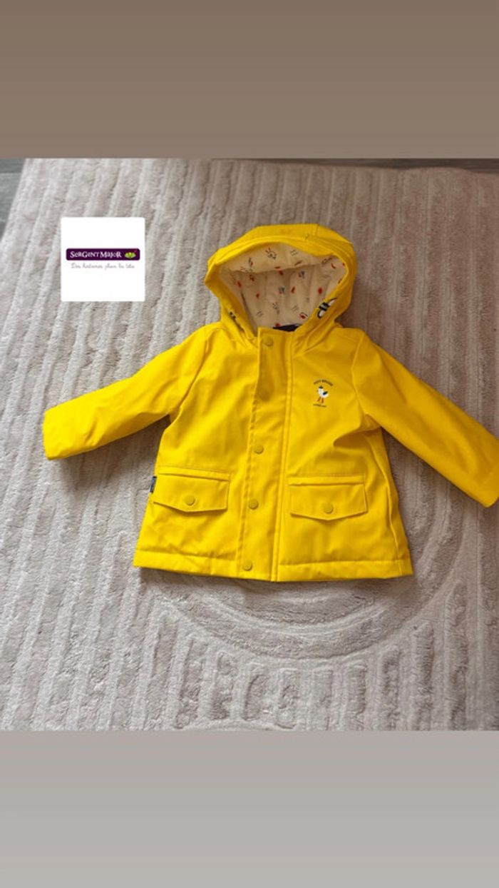 Imperméable Sergent major taille 6 mois