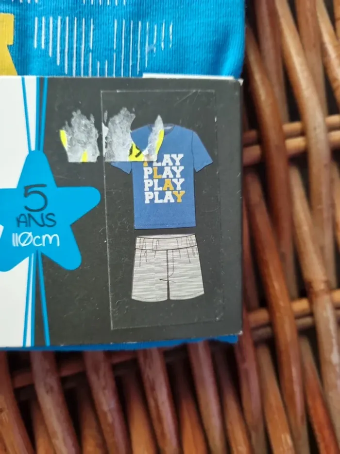 Lot de 2 pyjamas neufs garçon taille 5 ans - photo numéro 3