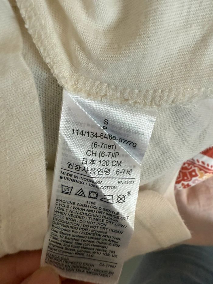 T-shirt gap 6/7 ans - photo numéro 4