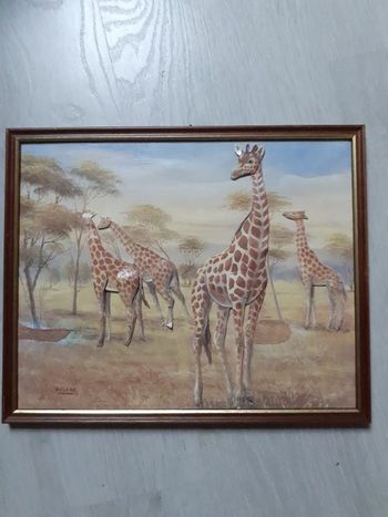 Cadre girafes