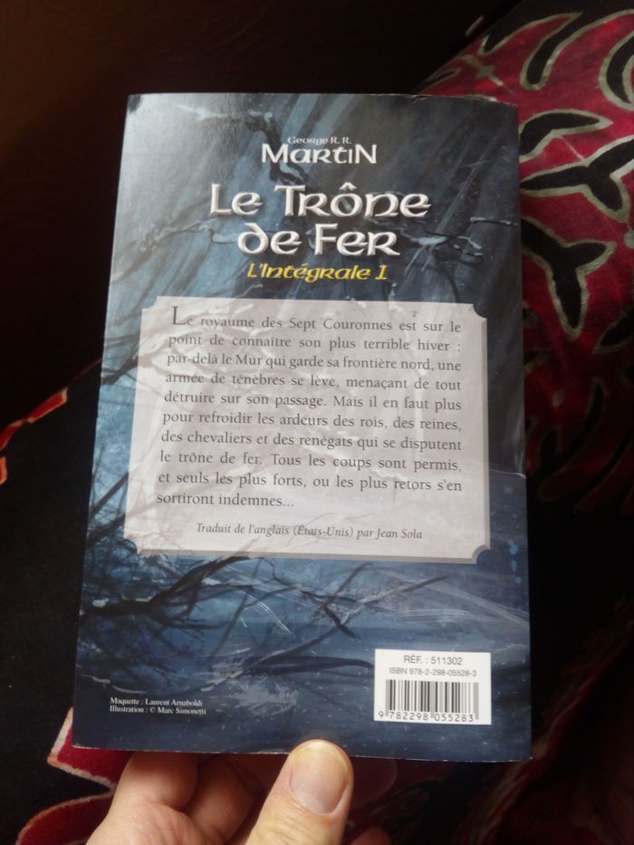 "le Trône de fer - l'intégrale 1" de Georges R. R. Martin - photo numéro 3