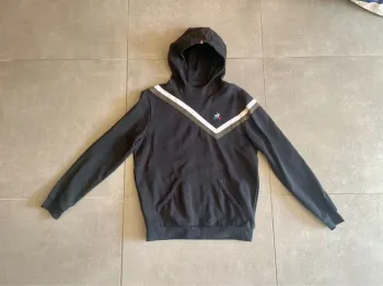 Pull à capuche Le Coq Sportif noir L