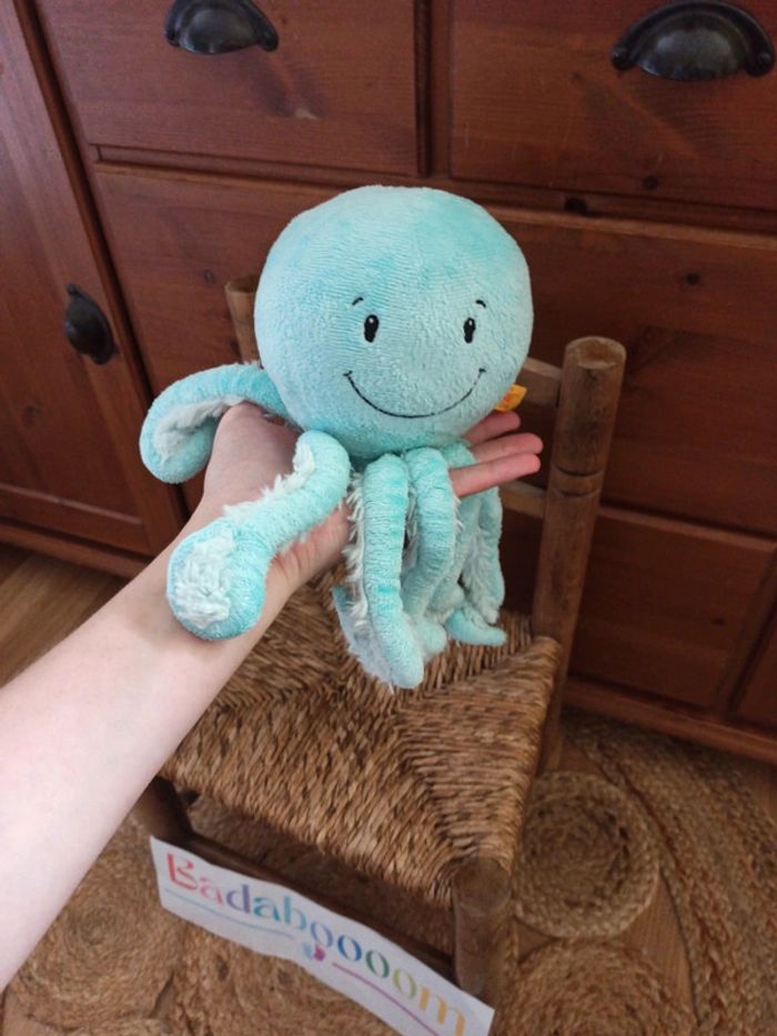 Steiff pieuvre 25 cm tbe - photo numéro 4