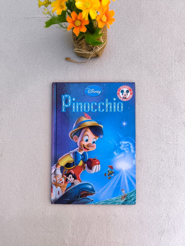 Livre Pinocchio Disney