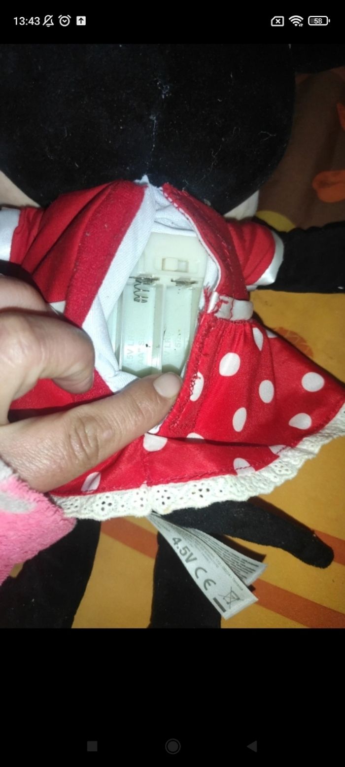 Peluche Minnie j41 - photo numéro 6