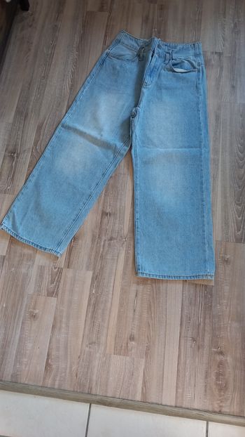 Jean large 7/8e cache cache femme 38