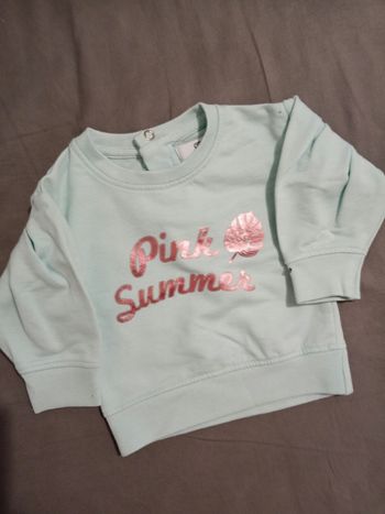 Pull "pink summer" _ 3 mois