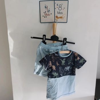 Pyjama 2 pièces 18-24 mois fait main