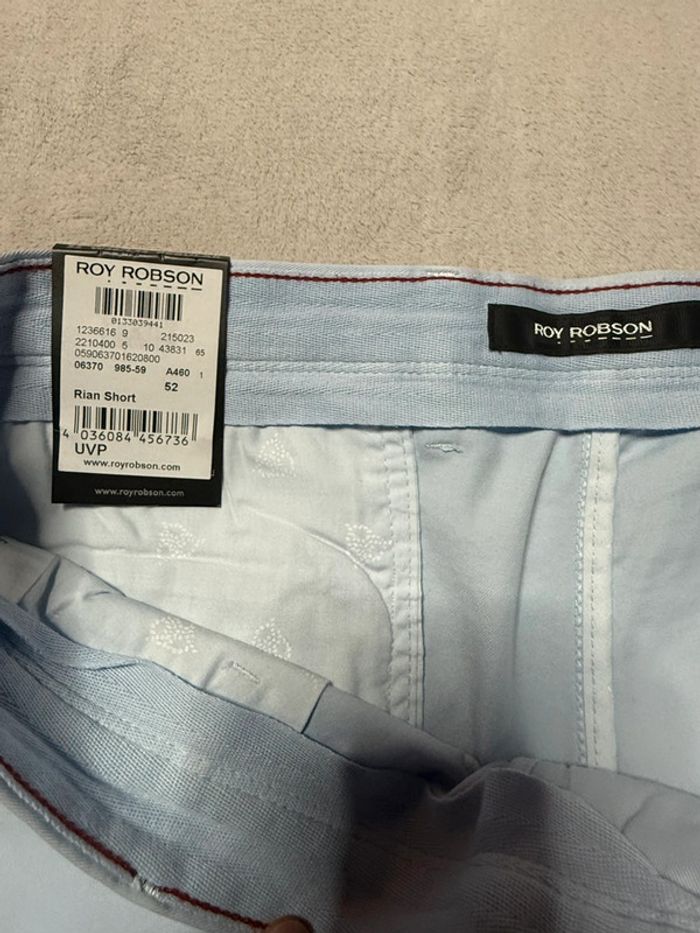 Roy Robson - Short « Rian Short » bleu, taille 52 - photo numéro 2